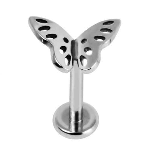 Titanium Butterfly Labret.