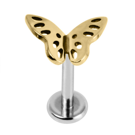 Titanium Butterfly Labret.