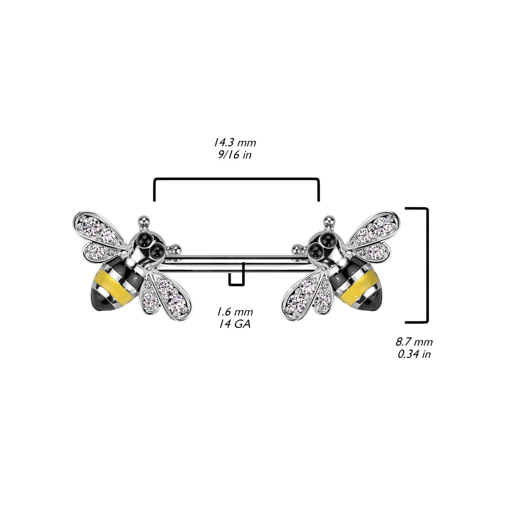 Bumble Bee Nipple Bar.