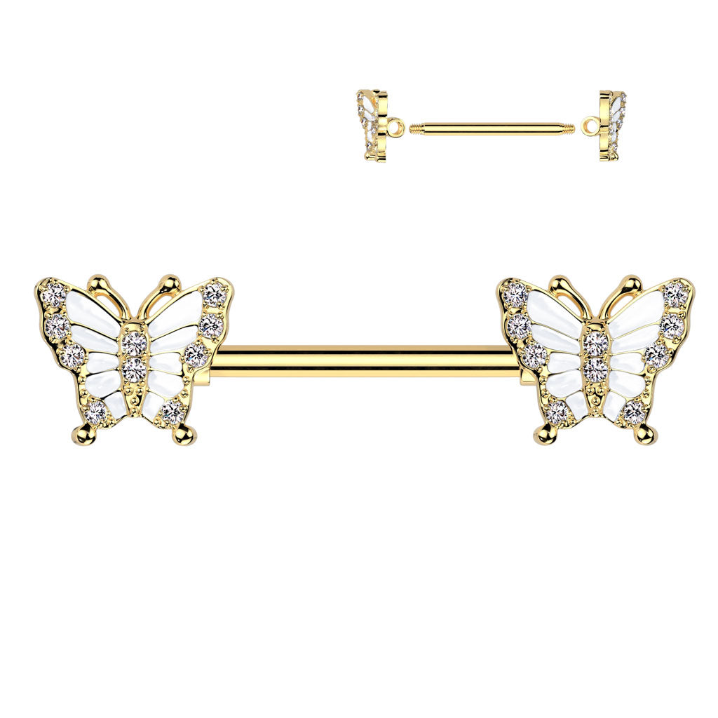 Butterfly Nipple Bar.