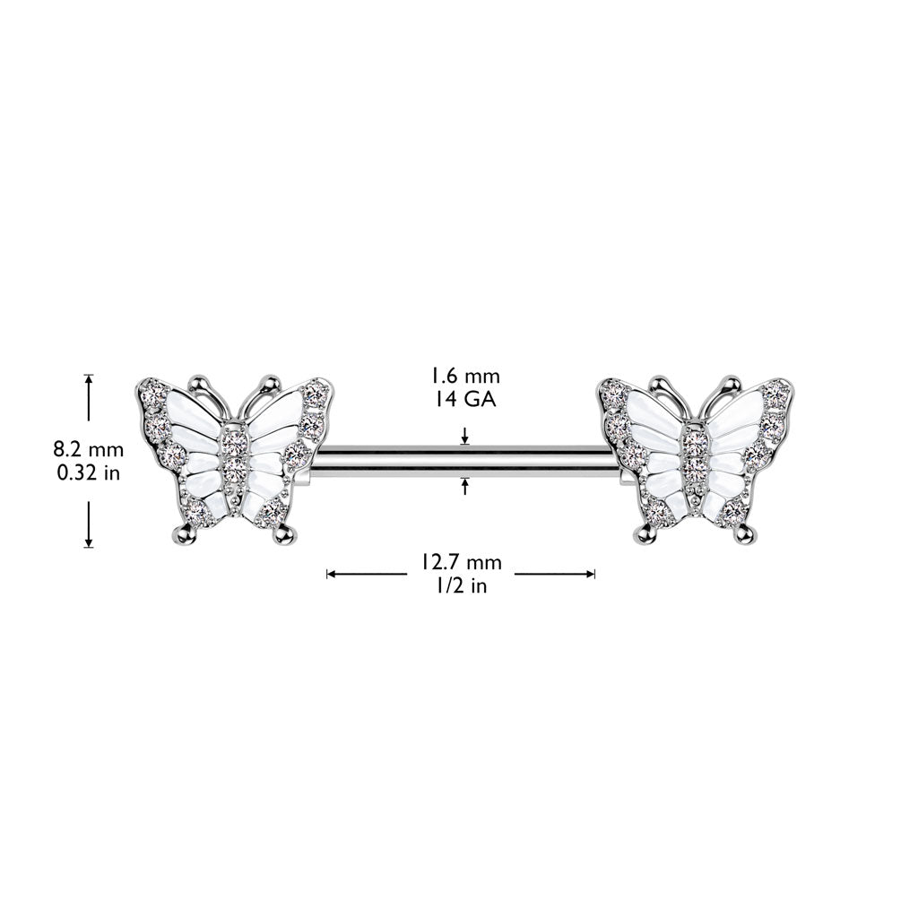Butterfly Nipple Bar.