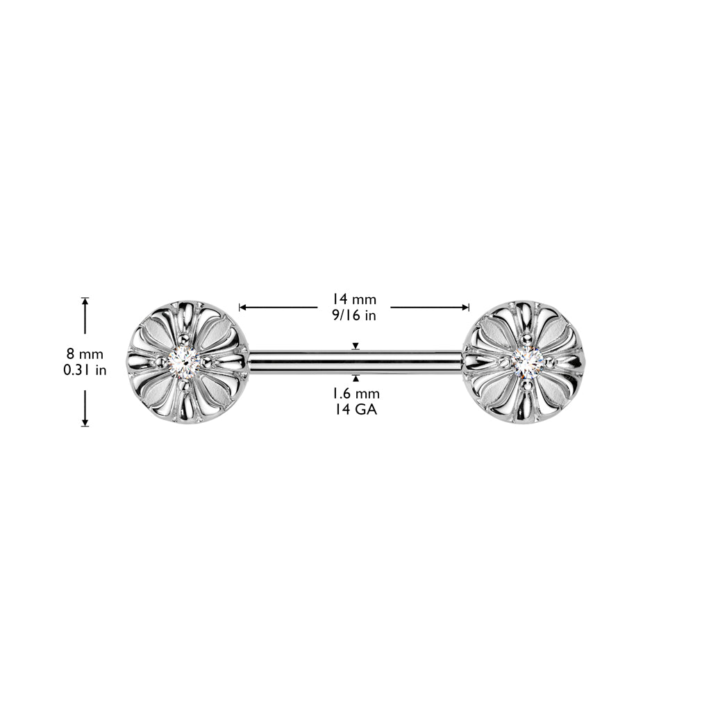 Celtic Shield Nipple Bar.