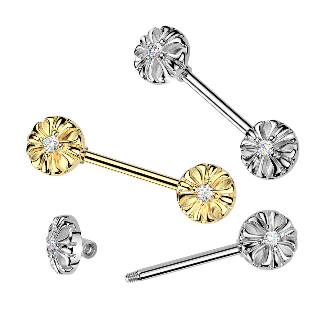 Celtic Shield Nipple Bar.