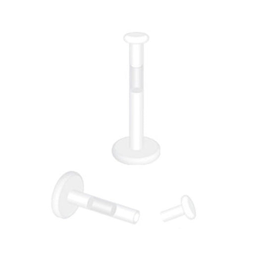 PTFE Push fit Labret Retainers.