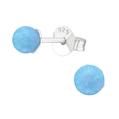 Opal Ball Studs