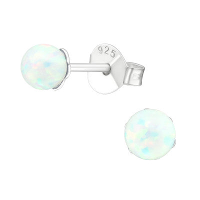 Opal Ball Studs