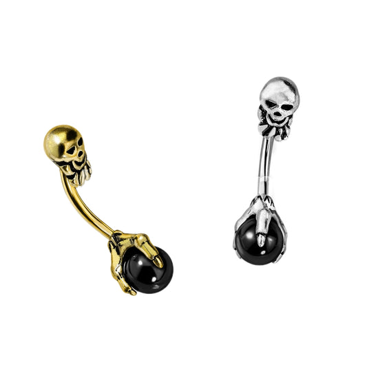 Skull and Claw Belly Bar.