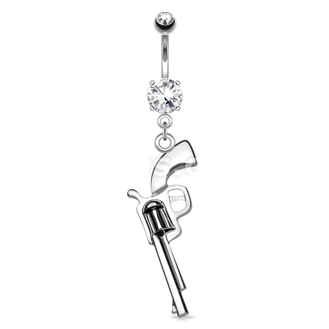 Pistol Dangly Belly Bar.