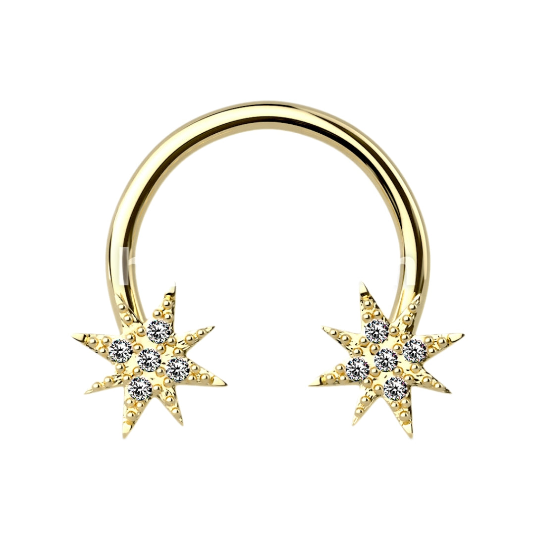 Star Burst Horseshoe.