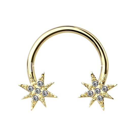Star Burst Horseshoe.