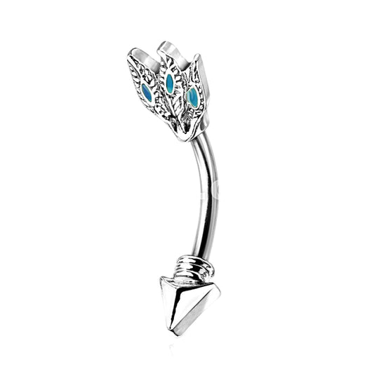 Arrow Curved Barbell.