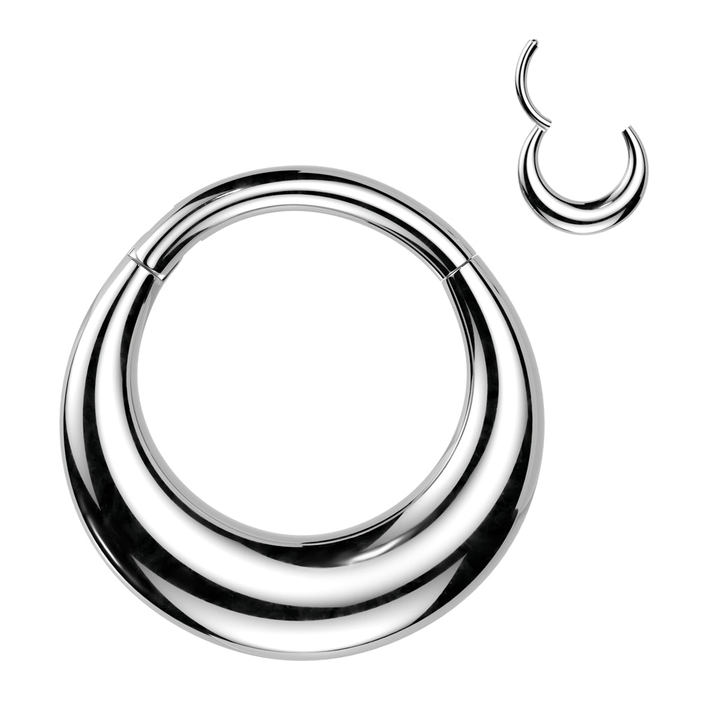 Creole Hinged Segment Ring.