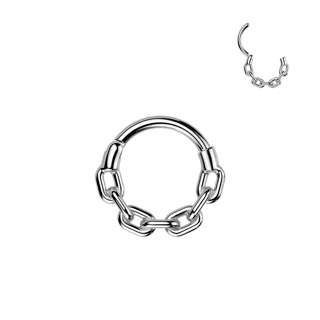 Chain Link Hinged Segment Ring.