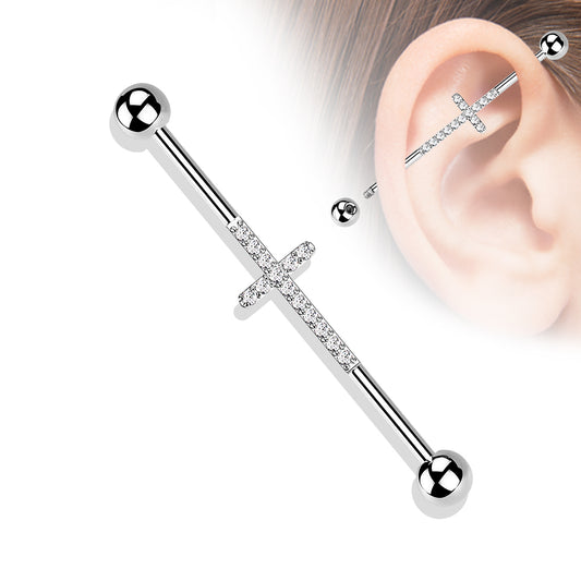 CZ Cross Industrial Barbell.