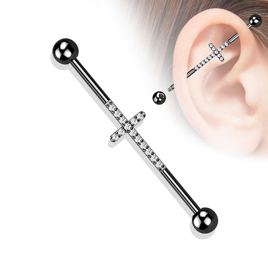 CZ Cross Industrial Barbell.
