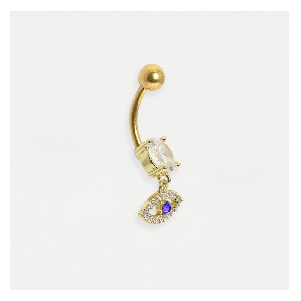 Evil Eye Belly Bar.