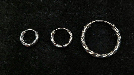 Twist Hoops.