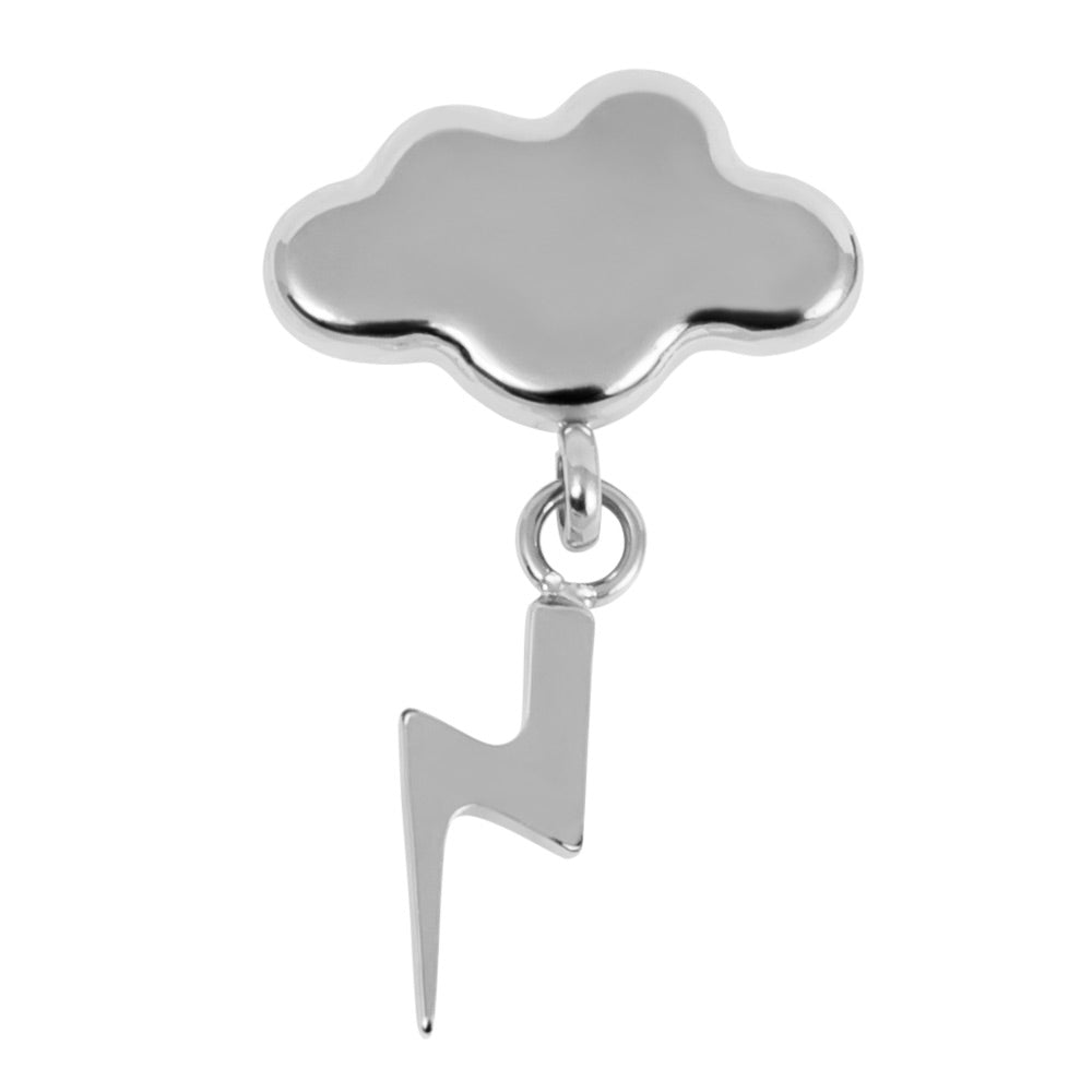 Titanium Thunder Cloud Labret.