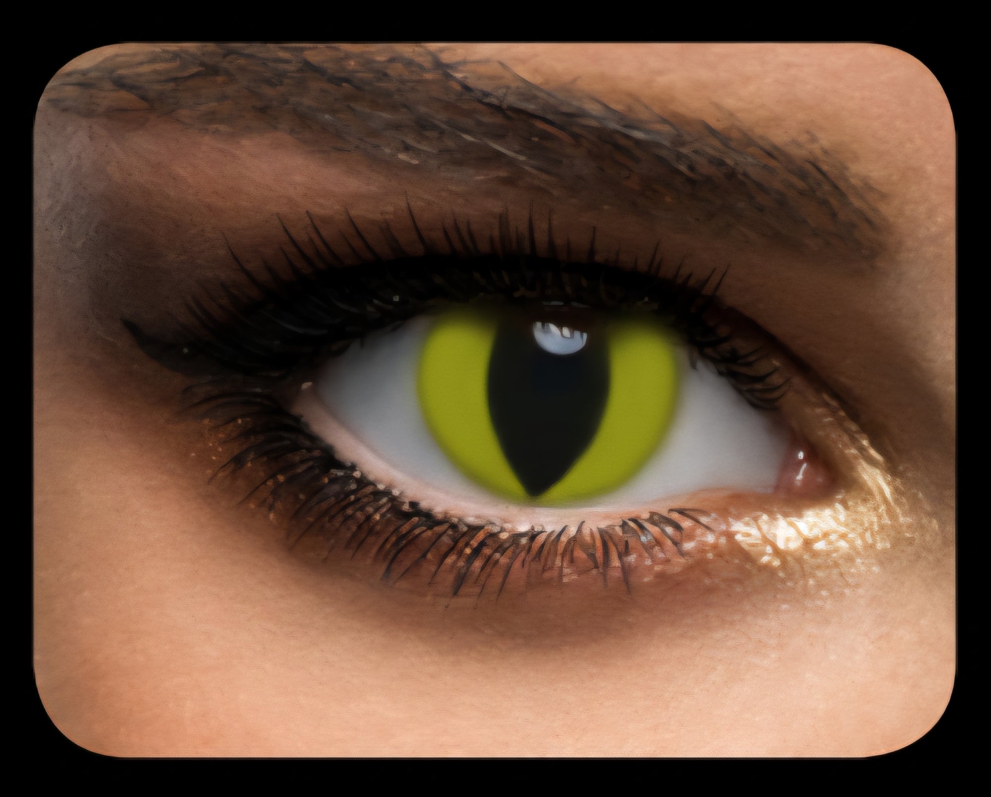 Contact Lenses - Feline Yellow – Beaujangles Ltd