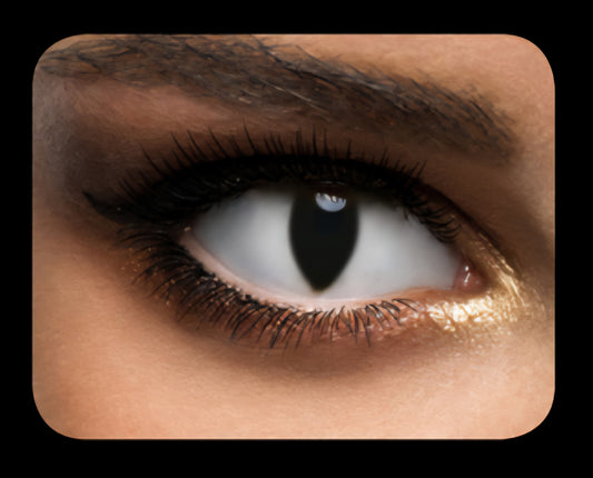 Contact Lenses - Feline White