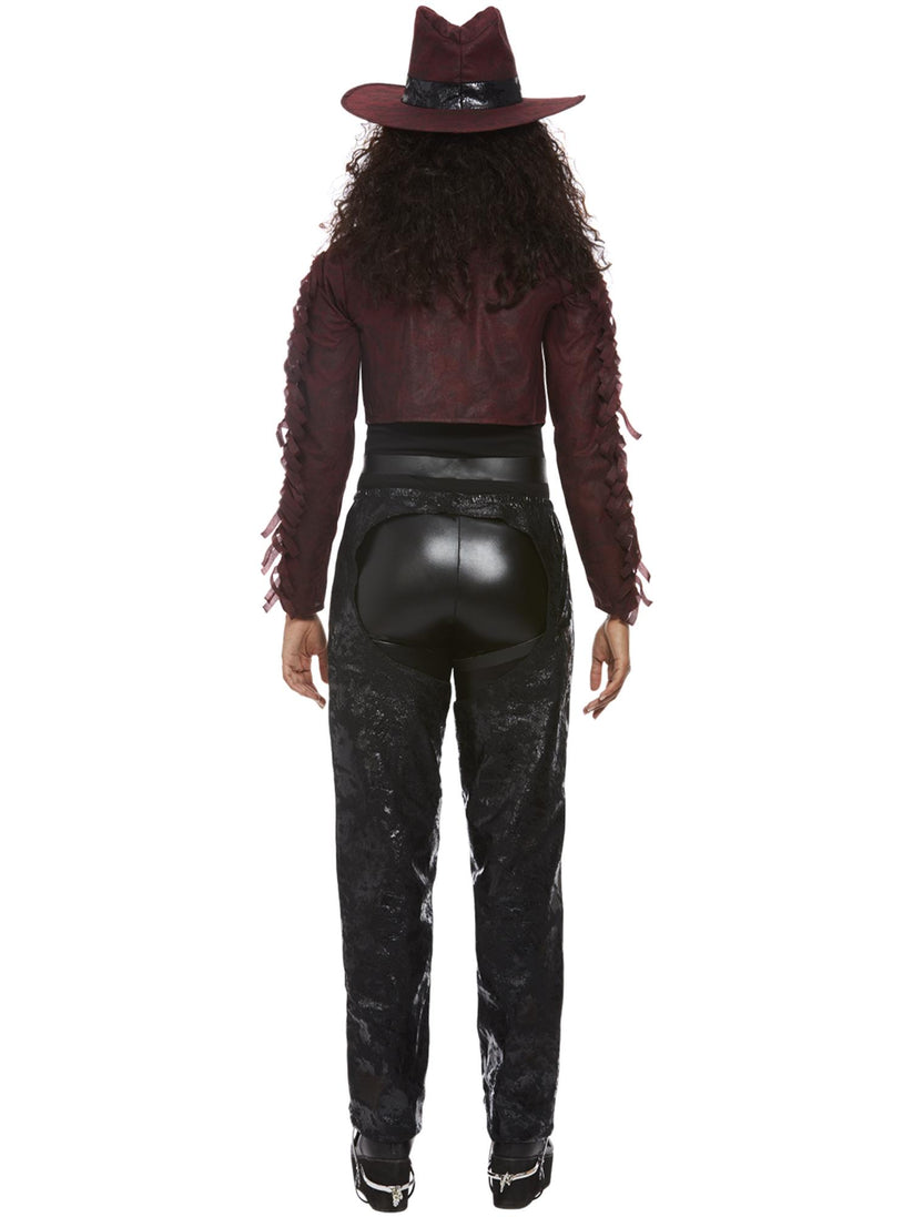 Deluxe Dark Spirit Western Cowgirl Costume