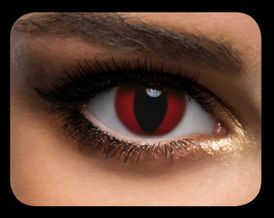 Contact Lenses - Feline Red