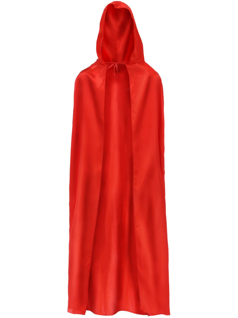 Satin Hooded Cape