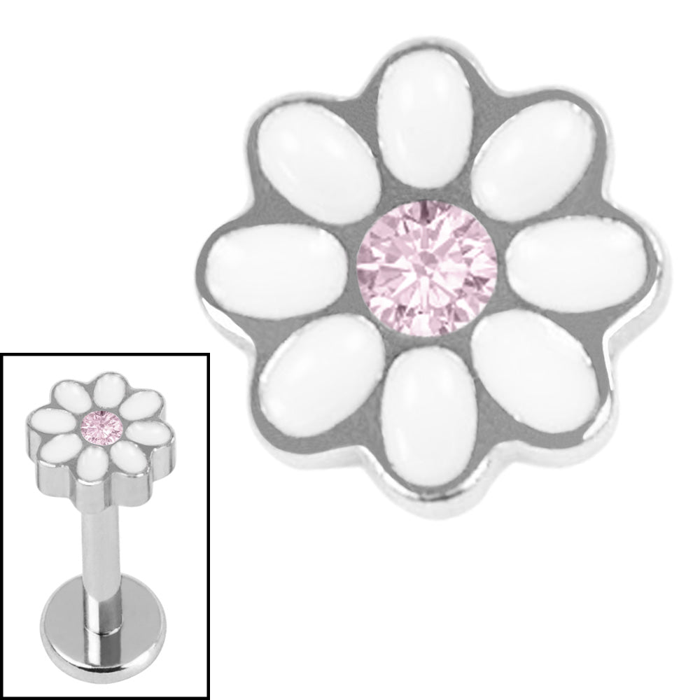 Titanium Hazy Daisy Labret.