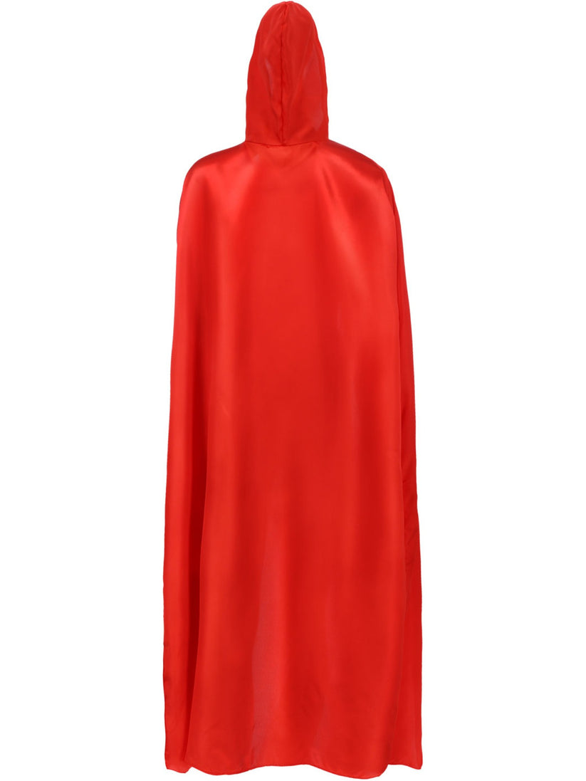 Satin Hooded Cape