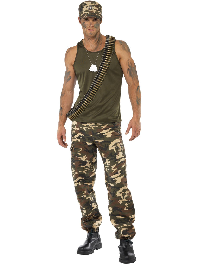 Khaki Camo Deluxe Costume