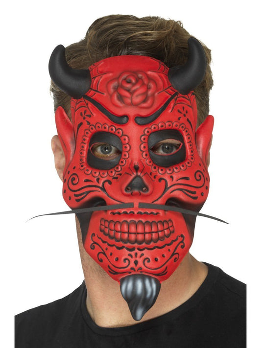 Day of the Dead Devil Mask