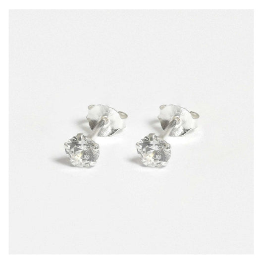 5mm Round CZ studs
