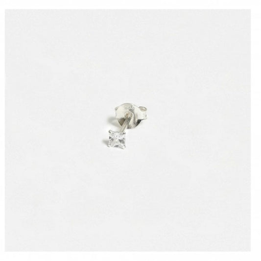 2mm Square CZ studs