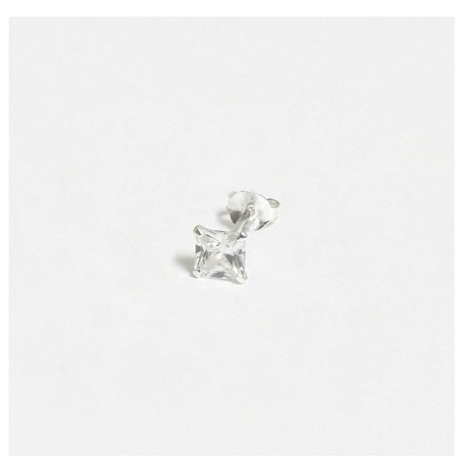 4mm Square CZ studs