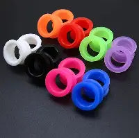 Large Gauge Silicone Tunnels.